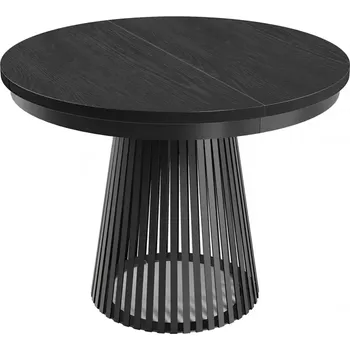 Jídelní set Rozkládací stůl Garda černý/Černé dřevo