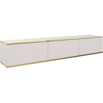 Obývací stěna Tv stolek Oro 175 MDF bílá