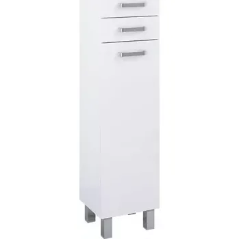 Koupelnový nábytek Vysoká skříňka Uno 30 bílý