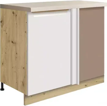 Kuchyňská Skříňka Glamour 24d L White Polica