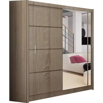 Předsíňová stěna Skříň Vista 180 sonoma / zrcadlo