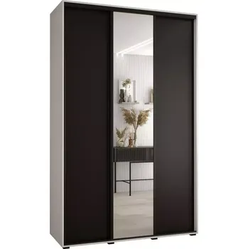 Předsíňová stěna Skříň 45 Canaris 3 180 bílá/černá/černá