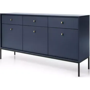 Ložnice Komoda Mono MKSZ154 tmavě modrá