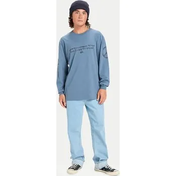Pánské tričko Quiksilver S dlouhým rukávem Ev Cold Ways EQYZT08190 Modrá Regular Fit L