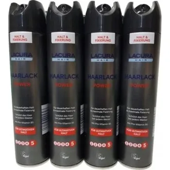Stylingový přípravek Lak na vlasy extra silný Lacura Power Fur Ultimativen Halt 5 300 ml