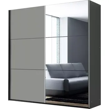 Ložnicová sestava Skříň Vigo 150 platinum/zrcadlo