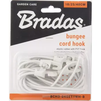 kempingová skříňka Sada upínacích gum s PVC háky - vínové barvy PCV 2x18 cm /2x25 cm /2x40 cm