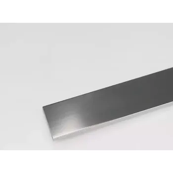 Stavební profil Profil plohý hliník chrom 30x1000
