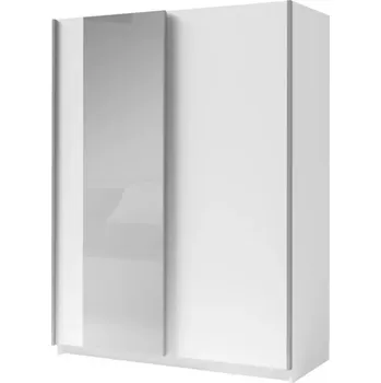 Předsíňová stěna Skříň Gozo III 10 se zrcadlem bílá