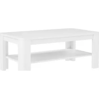 Obývací stěna Konferenční Stolek Tuluza 110 cm Bílý/Dub Artisan