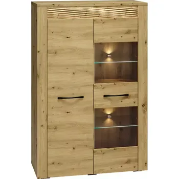 Obývací stěna Vitrína Artis 05 92cm Dub Artisan