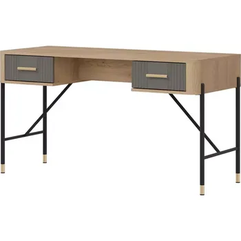 Kancelářská sestava Psací stůl Dante DT23 dub cremona/šedá