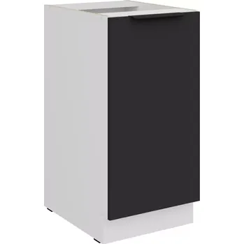 Kuchyňská skříňka Aria BL/WH Anti Fingerprint 40d 1f Bb