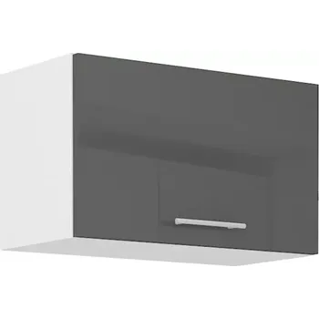 Kuchyňská Skříňka Lara 60gu-36 1f Mdf Šedá Lesk