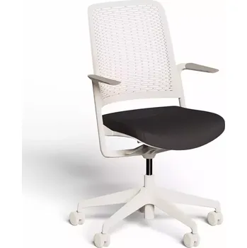 Kancelářská sestava Otáčecí židle WITHME GRAY CSE14 černá