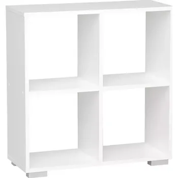 Kancelářská sestava Regál Krychle 2x2 bílá