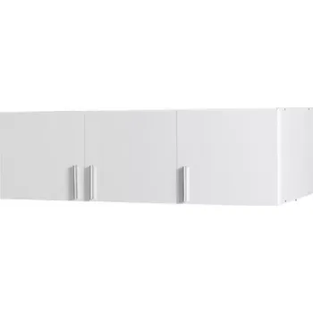 Šatní skříň Nástavec Na Skříň Snow 136cm Bílá