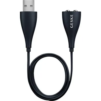 Masážní přístroj Magnetický kabel GESKE (černý)