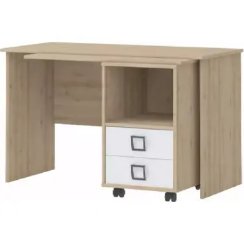 Psací stůl Psací Stůl Kiki RS-BK/KI-15 beech/white
