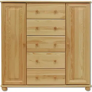 Kancelářská sestava Komoda z Borovice KD125 surové