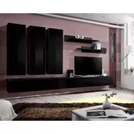 Obývací Stěna Fly E Černá Zz Fy E1
