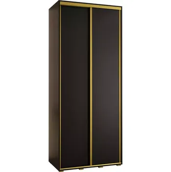 Předsíňová stěna Skříň 45 Canaris 1 100 černá/gold
