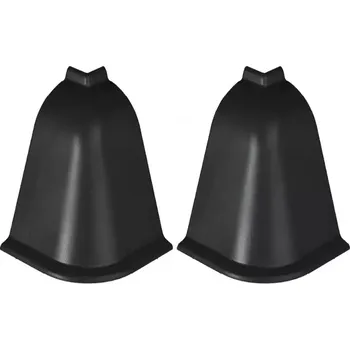 Kuchyňská pracovní deska Roh vnější pro lištu k pracovní desce BL44 černý lesk 056P