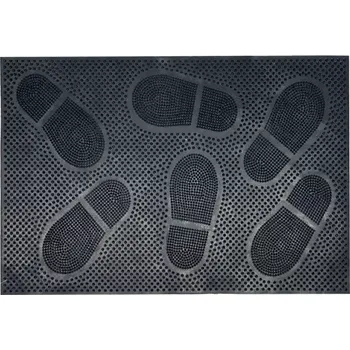 Gumová rohožka venkovní Alice K-117 58x36 cm boty