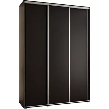 Předsíňová stěna Skříň 45 Canaris 1 180 černá/silver