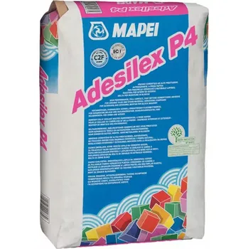 Průmyslové lepidlo Lepidlo na obklady a dlažbu Mapei Adesilex P4 25 kg šedé