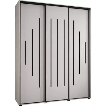 Předsíňová stěna Skříň 45 Canaris 12 190 bílá/černá