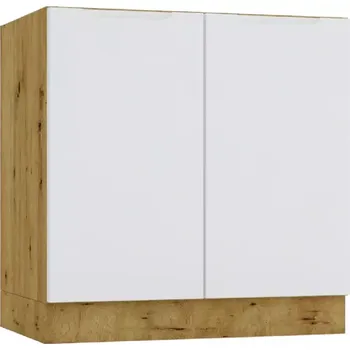 Kuchyňská skříňka Kuchyňská skříňka Isabel D80 popelavě šedá/artisan