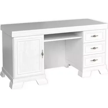 Kancelářská sestava Psací Stůl Kora 148 cm Bílá, KB