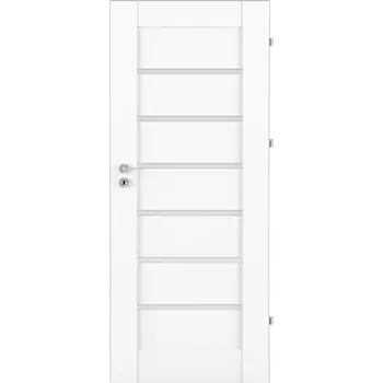 Interiérové dveře Interiérové dveře Prestige PU 02 80L bílá bianco