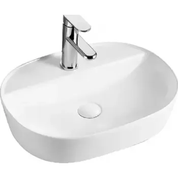 Umyvadlo na desku Neptun 50 bílý