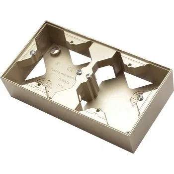 Elektroinstalační krabice Elektroinstalační krabice na omítku Ospel 84 x 155 x 37 mm