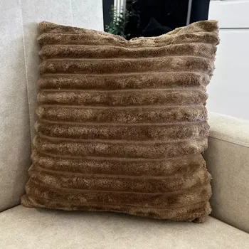 Polštář Povlak na polštář Laura 40x40 cm 10 hnědý