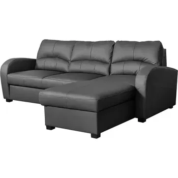 Sedací souprava Rohová sedací souprava Tilo 2F–REC/BK Matt Velvet 97 P