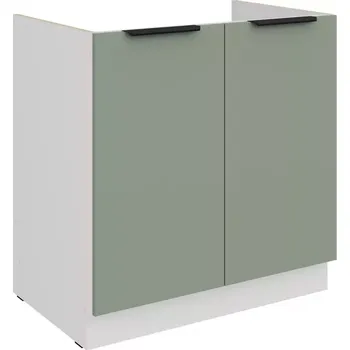 Kuchyňská skříňka Aria SA/WH Anti Fingerprint 80zl 2f Bb