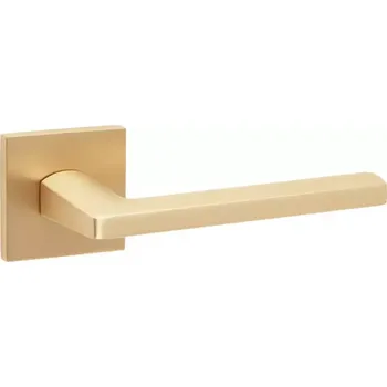 Dveřní kování Klika RYGA ZR25 zlatý satén