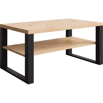 Obývací stěna Konferenční Stolek Mona 1050 + Polička artisan/černý