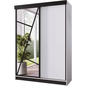 Kancelářská sestava Skříň Vena 167 bílá + bílá