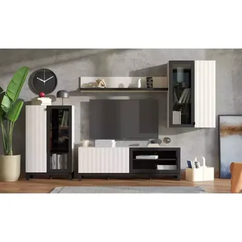 Obývací stěna Obývací Stěna Macon kašmír/černá 11013737