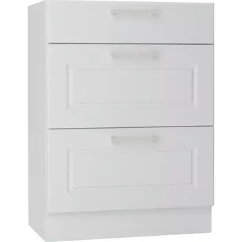 Kuchyňská skříňka Natalia D60s3 šedá