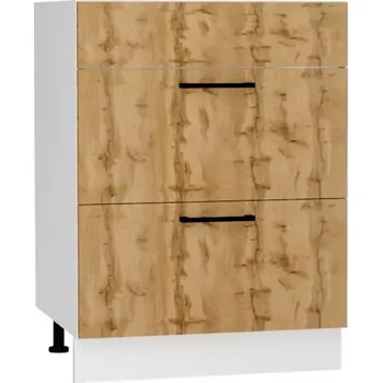 Kuchyňská skříňka Kuchyňská skříňka Bono D60pc S/2 Zasl dub wotan