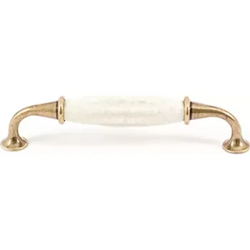 Kuchyňská skříňka Úchytka R10/128 béžová keramika+kov