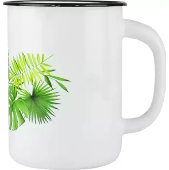 Hrnec Hrníček smalt Monstera 1,5l