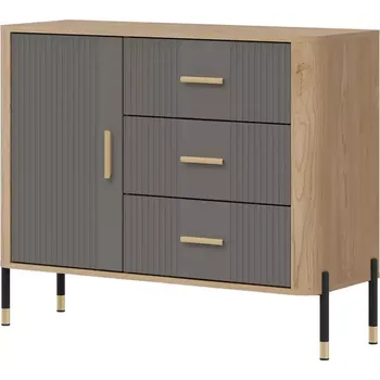 Ložnicová sestava Komoda Dante DT03 dub cremona/šedá