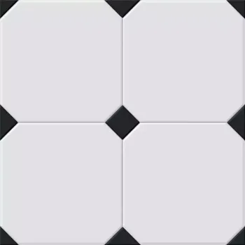 Dlažba Dlažba Avignon Black/White 58/58