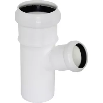 Fitinka T-kus redukční bílý 50/32 mm x 67